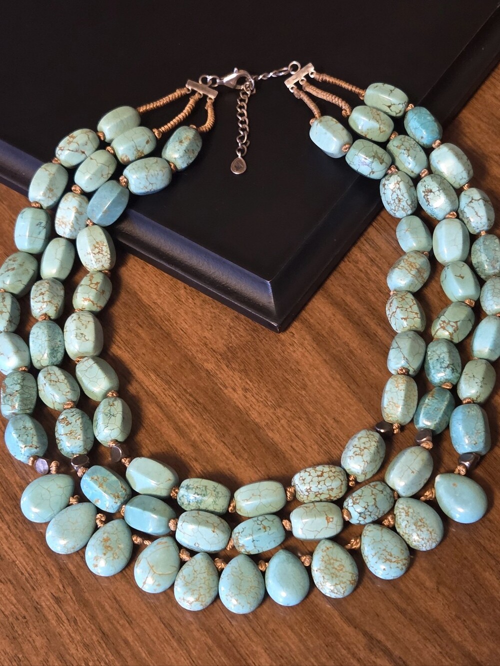 Silpada Howlite & Sterling Silver Necklace